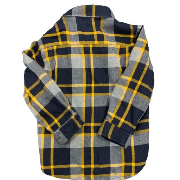 Mayoral Lined Flannel Button Down Size 3 - Picture 2 of 6